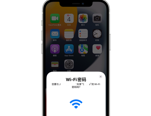 土默特右苹果15维修店分享iPhone15如何共享Wi-Fi密码 