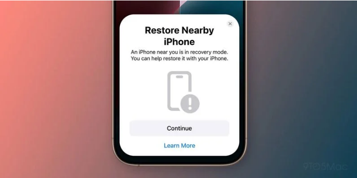 土默特右苹果手机维修分享iOS 18无线恢复功能可用另一部iPhone恢复变砖的iPhone 16 